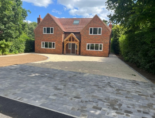 Gravel And Paved Driveway Chorleywood