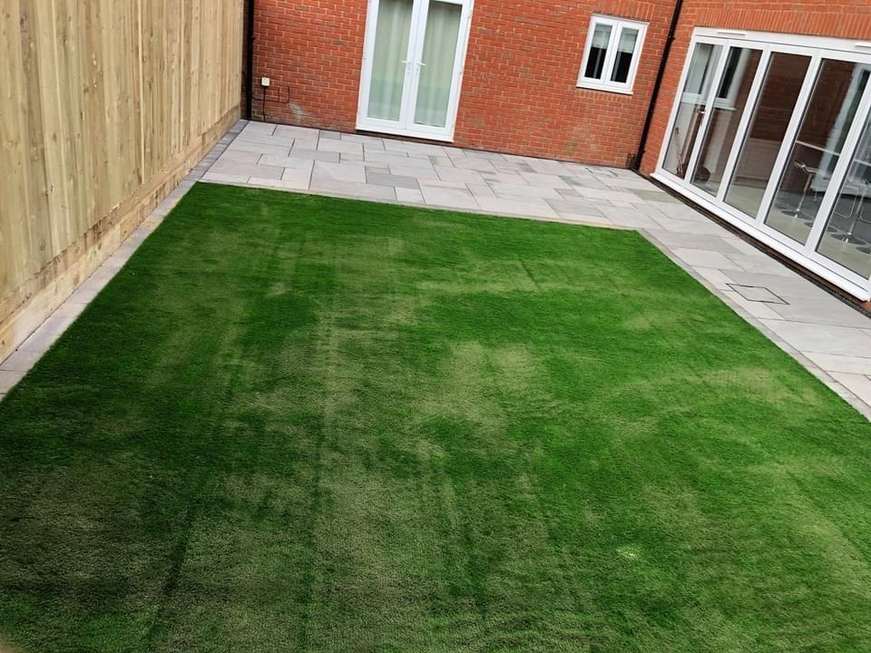 Patio Kandla Gray Sandstone Paving Project In Rickmansworth (8) Patio Kandla Gray Sandstone Paving Project In Rickmansworth (8)
