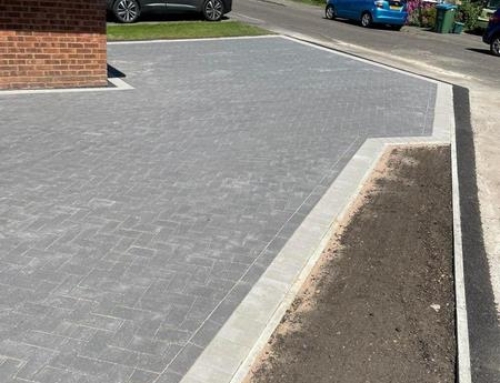 Charcoal Paving Project in Abbots Langley