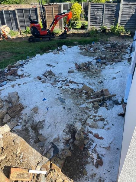 Amazing Porcelain Patio Project Watford 03