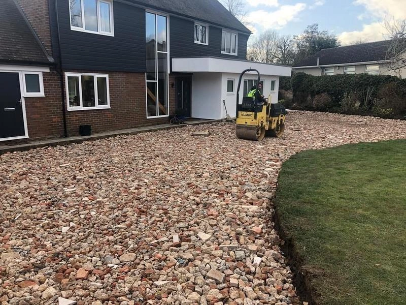 Autumn Gold Block Paving Watford Driveway 03 Autumn Gold Block Paving Watford Driveway 03