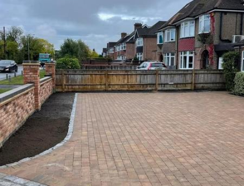 Block Paving Driveway Radlett Hertfordshire