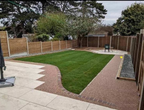 Garden Patio Project in Borehamwood