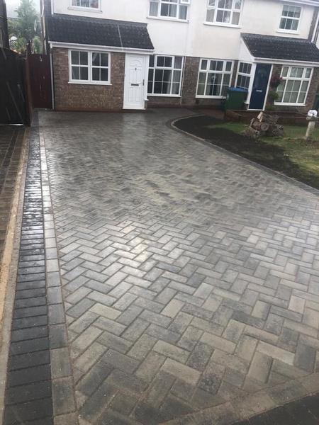 bushey driveway block paving sylvia blocks 01