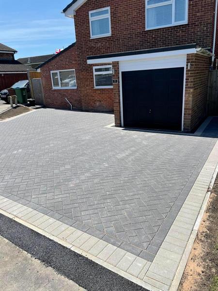 Charcoal Block Paving Project Charcoal paving project