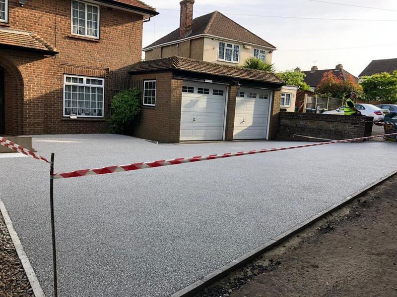 croxley green resin bound driveway project 08