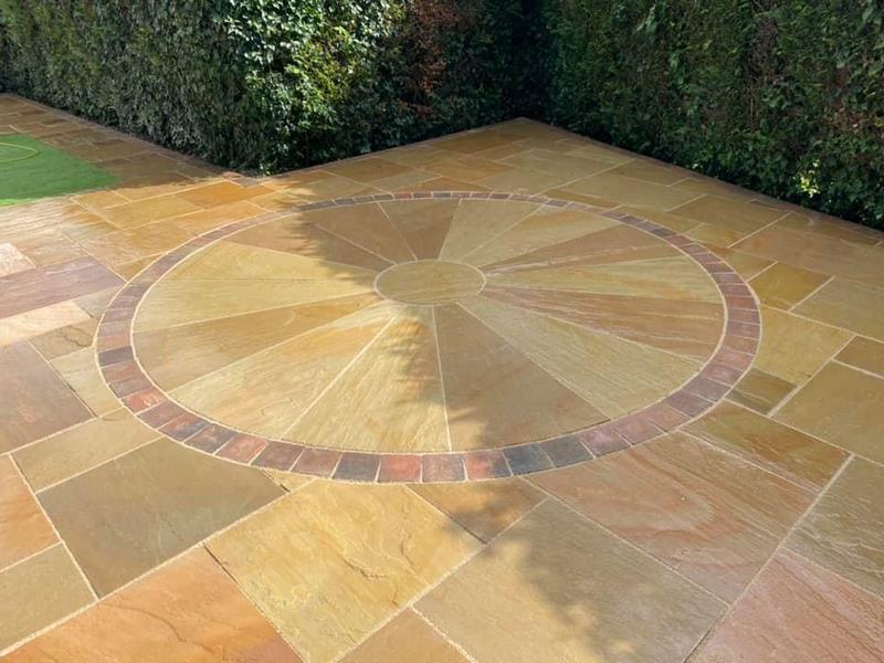 Kings Langley Sandstone Garden Patio 05