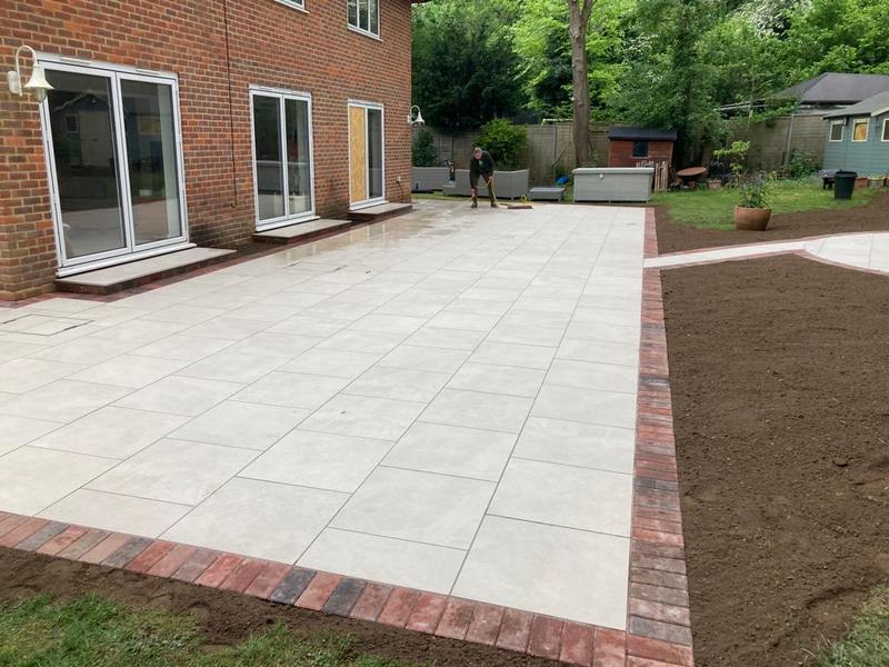 Rickmansworth Porcelain Patio 01